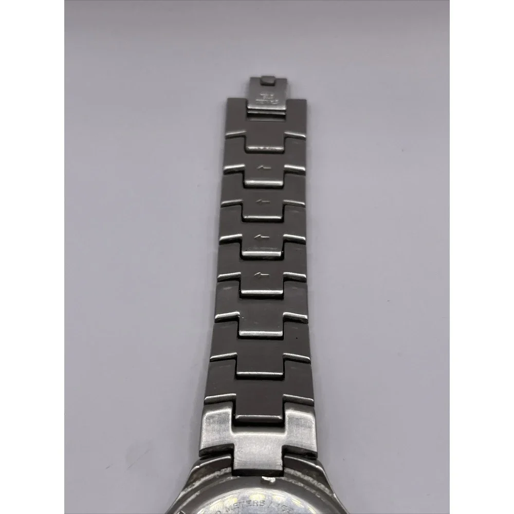 Fossil Steel Men's Watch  FS-2700 Stainless‎ Two Tone Band- New Battery